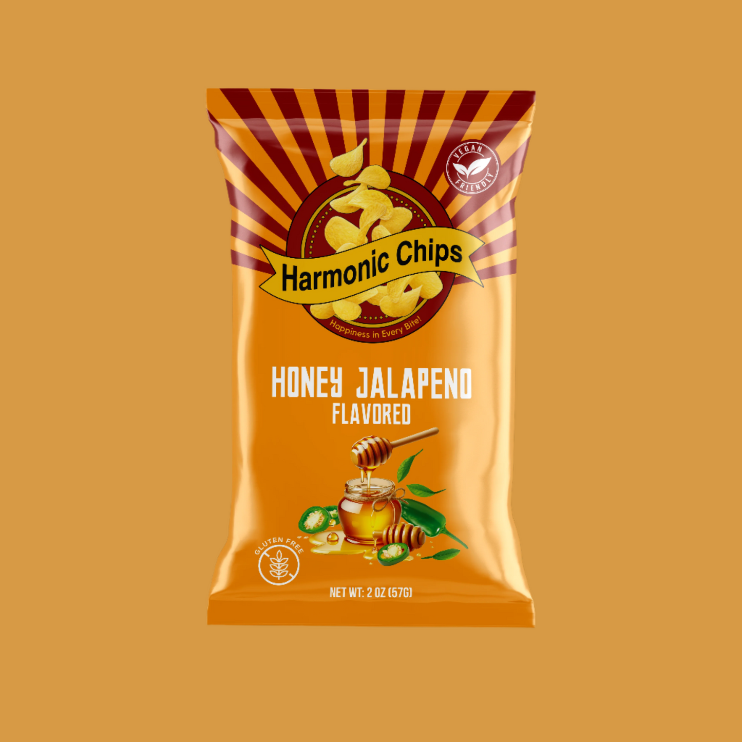 Harmonic Chips Honey Jalapeno ***IN STOCK***